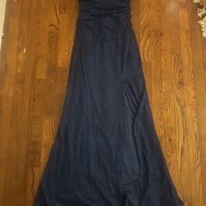 Windsor Midnight Blue Prom Dress